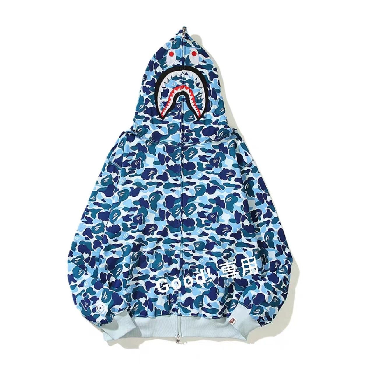 大人気】A BATHING APE アベイシングエイプ 長袖 Sharkシャーク