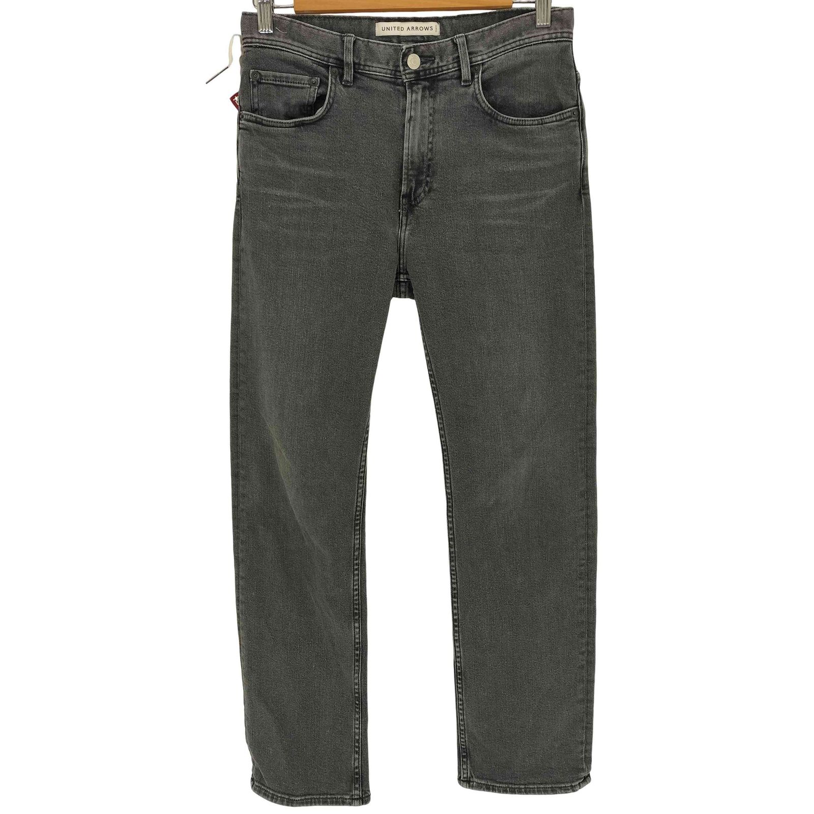 ユナイテッドアローズ UNITED ARROWS オーガニックブラックデニム ストレートパンツ メンズ JPN：S 