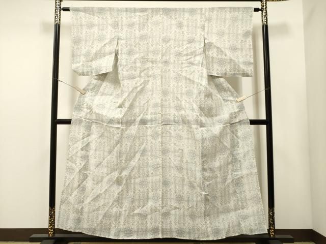 平和屋着物＊夏物　上布　吉祥文　麻　逸品　CAAV3631dy 平和屋着物＊夏物 上布 吉祥文 麻 逸品 CAAV3631dy - メルカリ