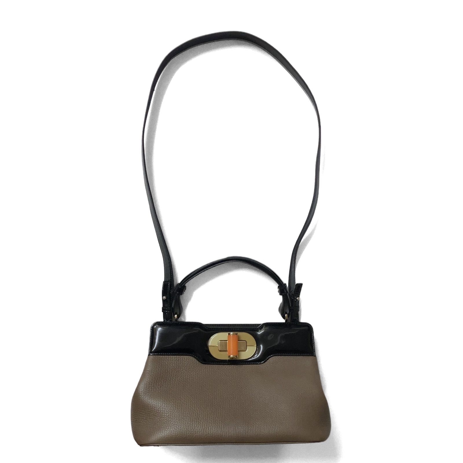 美品】BVLGARI ブルガリ イザベラロッセリーニ 2WAY ハンドバッグ 