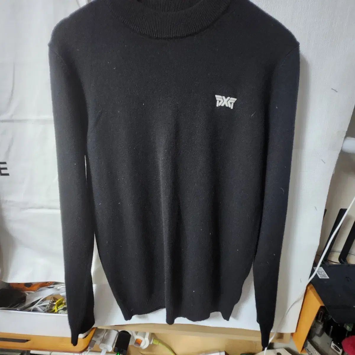 PXG ブラック ニット ゴルフウェア L