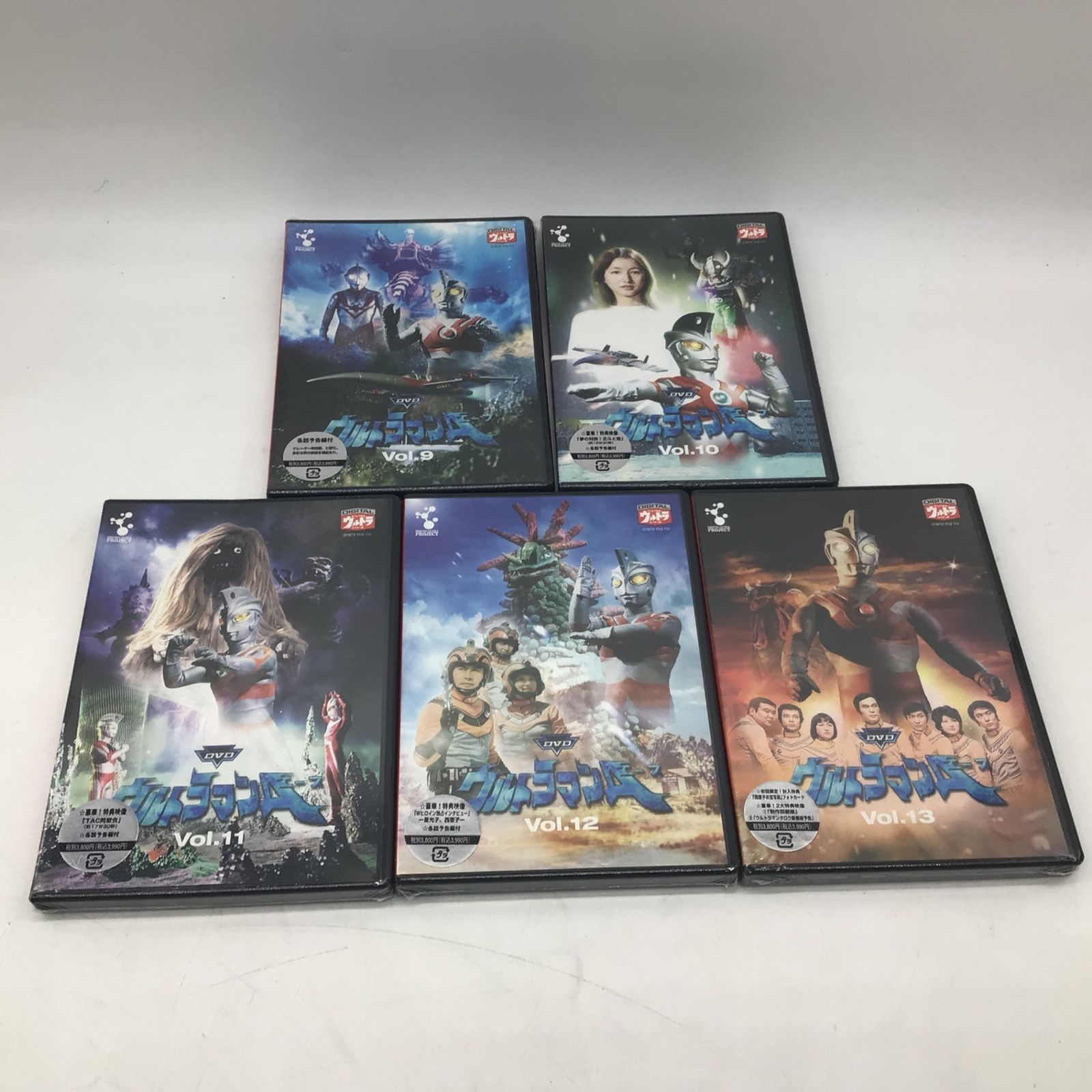 9339 【未開封】ウルトラマンエース ウルトラマンA DVD 全13巻セット