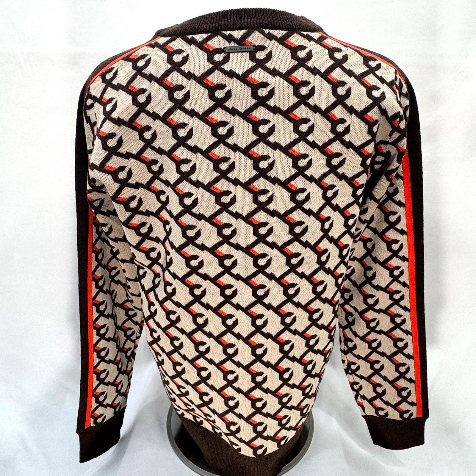 新作入荷!  HEALCREEK ヒールクリーク レディース モノグラムクルーニット ブラウン系 サイズ40