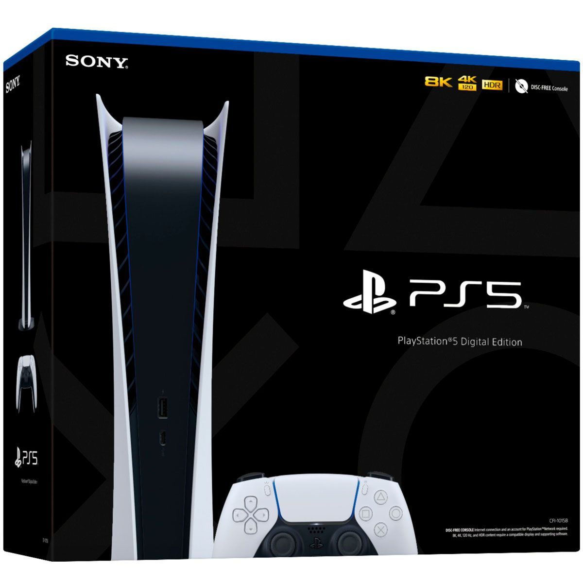 SONY プレイステーション5 PlayStation 5 (CFI-1200B01) デジタル ...