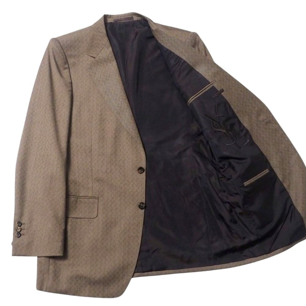 80’ ヴィンテージ メンズビギ ヘリンボーン ツイード セットアップ スーツ 80' ヴィンテージ メンズビギ ヘリンボーン ツイード