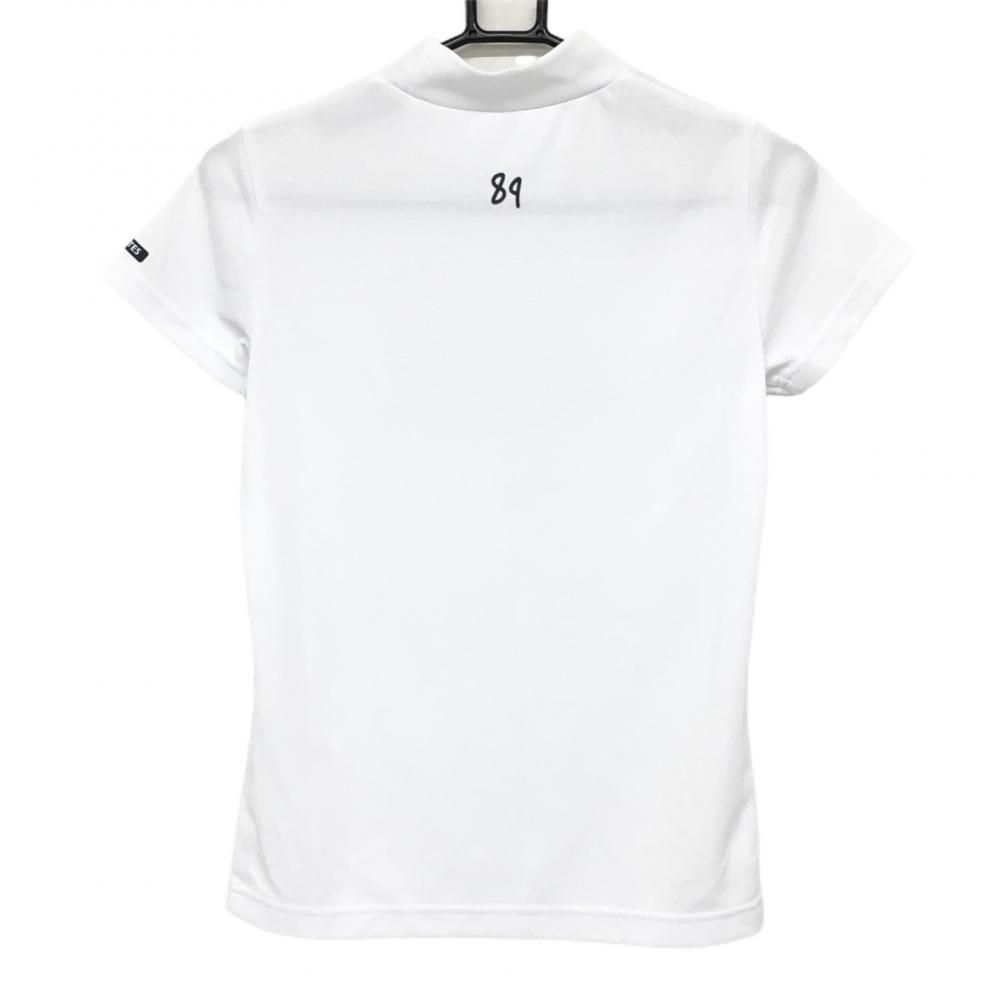 ☆特価☆【美品】パーリーゲイツ 半袖ハイネックシャツ 白