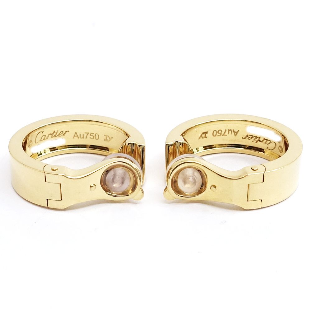 洗練ジュエリー【Cartier】LOVE フープイヤリング ラージモデル 洗練ジュエリー【Cartier】LOVE フープイヤリング ラージモデル