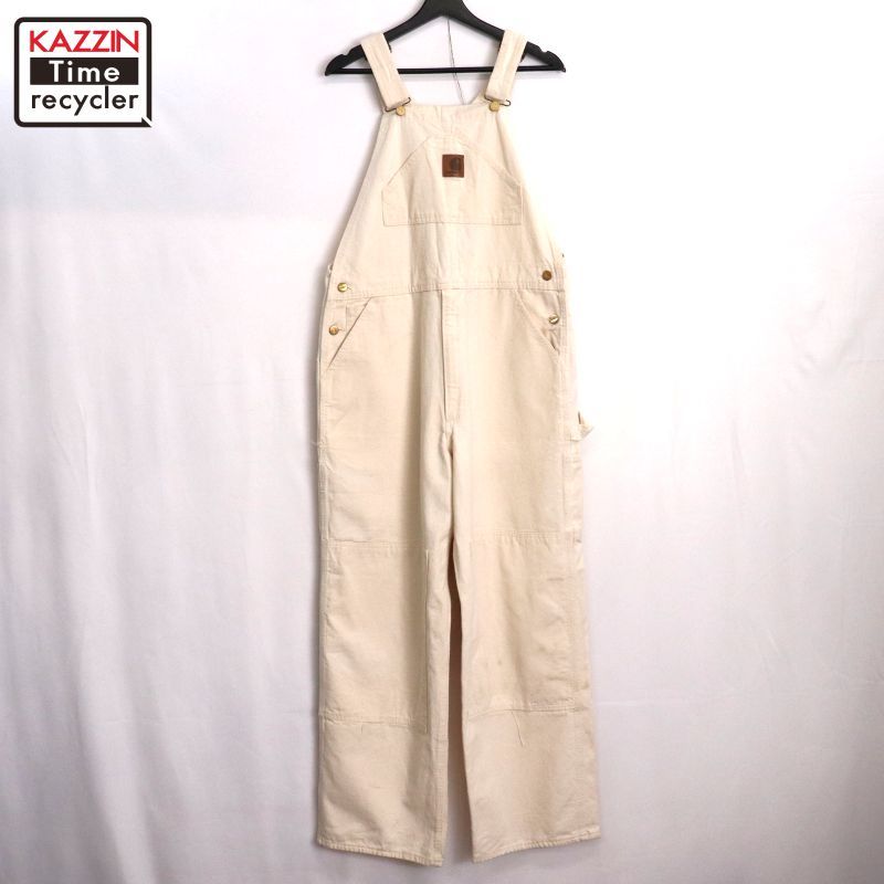 00s Carhartt 山ポケ ダブルニー オーバーオール メンズ XLサイズ相当 ビッグサイズ オーバーサイズ