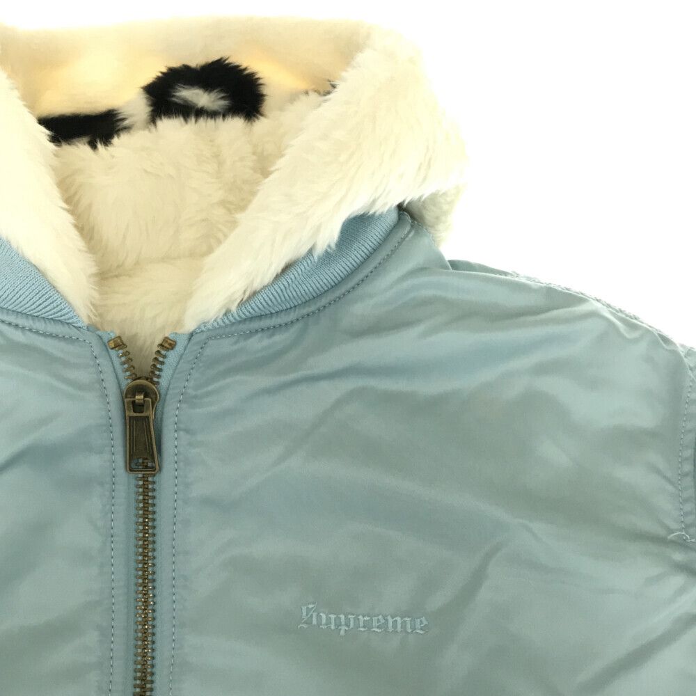 SUPREME (シュプリーム) 22AW Faux Fur Reversible MA-1 フェイク