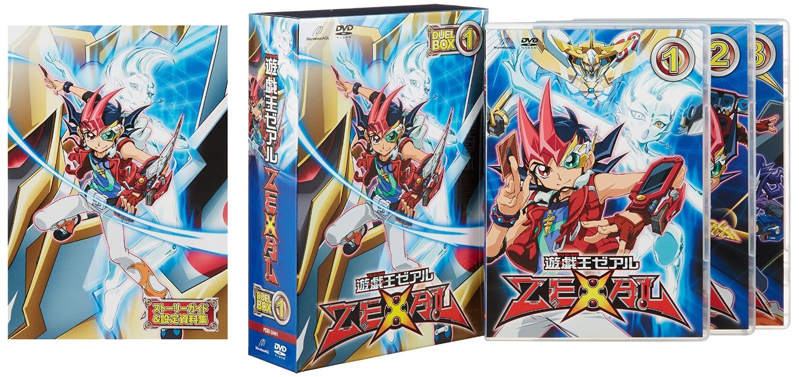 遊戯王ZEXAL DUELBOX 1 遊☆戯☆王ZEXAL DVDｼﾘｰｽﾞ DUELBOX【1】 - メルカリ