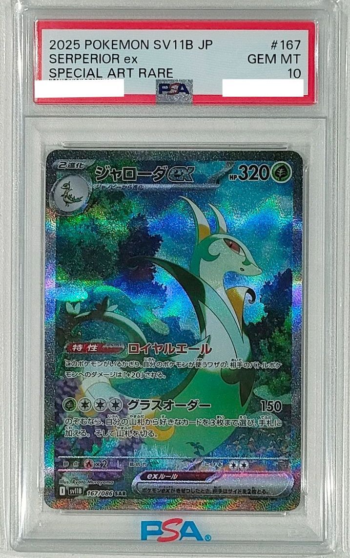 PSA10鑑定済〕ジャローダex【SAR】{167/086} - メルカリ