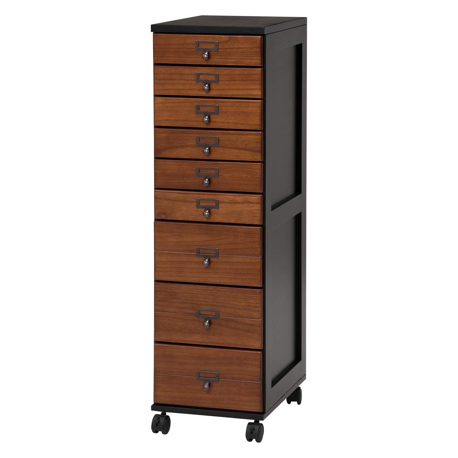 世界遺産 屋久杉 焼印 漆塗り 引き戸 飾り棚 茶棚 サイドボード