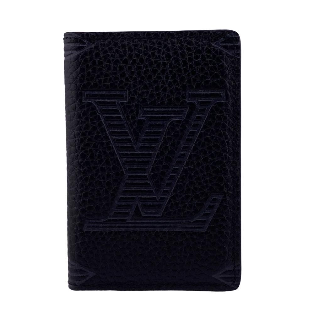 LOUIS VUITTON/ルイヴィトン ビトン MI5200 オーガナイザー・ドゥ ポッシュ トリヨン カードケース ブラック メンズ ブランド