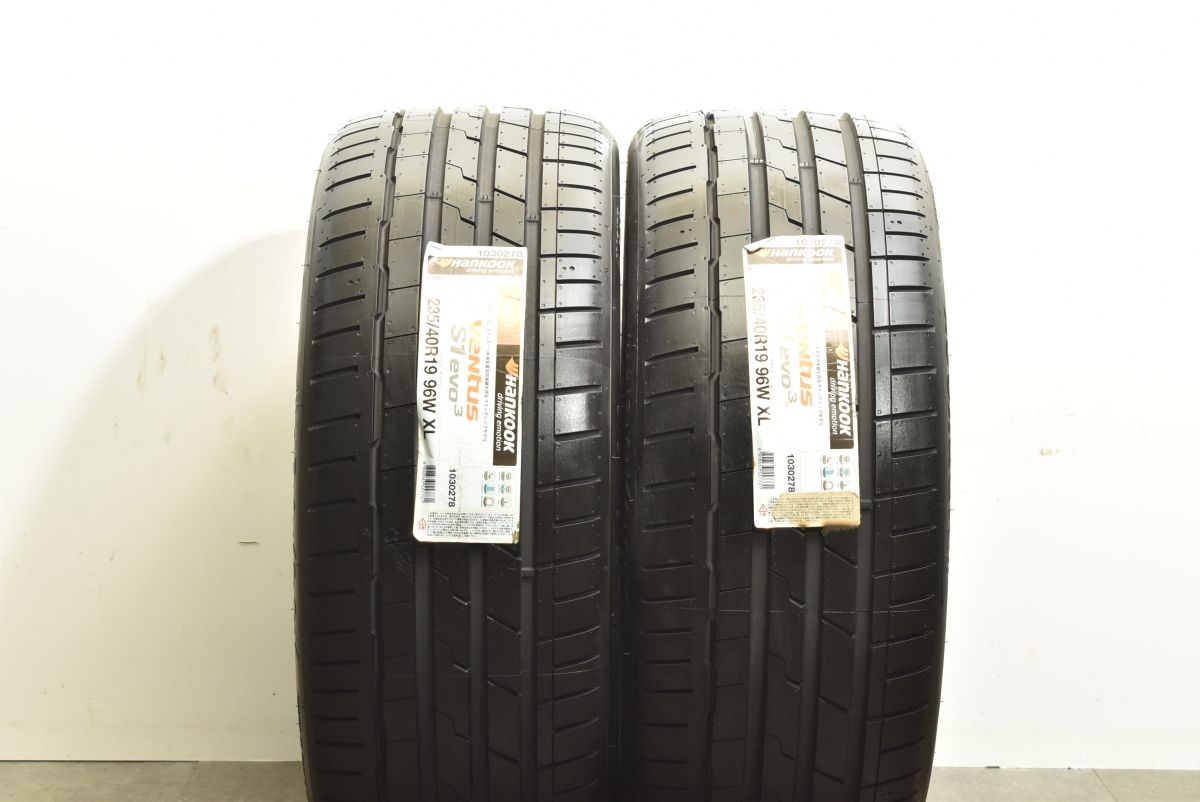 製 ハンコック ベンタス S1 evo3 235 40R19 2本セット IS GS RC カムリ マークX ケイマン ボクスター パサート バリ溝