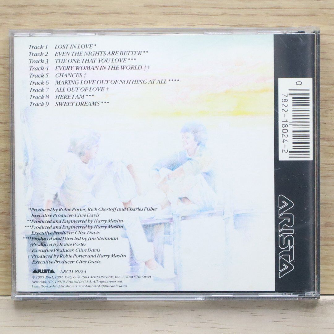 中古CD☆エア・サプライ/Air Supply□ Greatest Hits 【ARCD8024