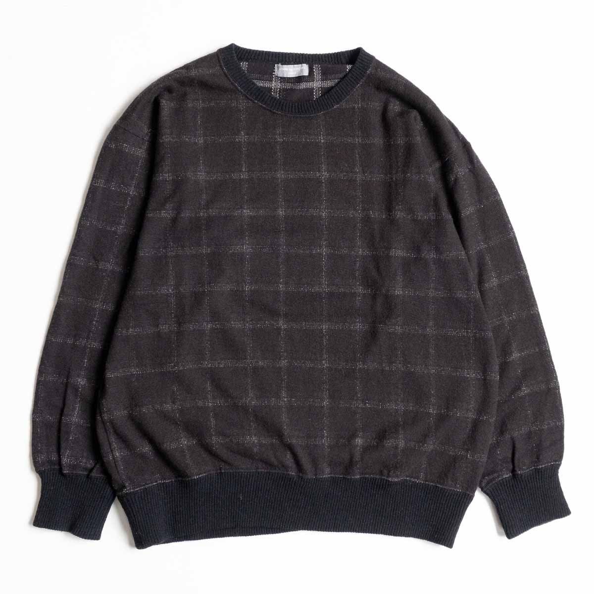 80年代】COMME des GARCONS HOMME【80S チェック柄 ニット セーター 
