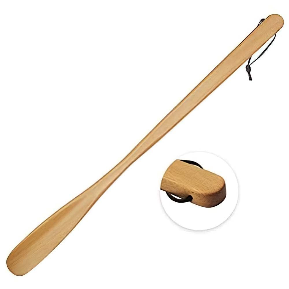 【人気商品】ロング 軽量 靴ベラ 天然木 木 製 靴べら くつべら 耐用 [Ｌｕｘｕｒｅｕｘ] シューホーン 長さ約54cm