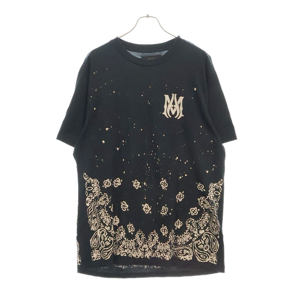 【AMIRI】ブリーチ バンダナパッチTシャツ Amiri Men's Bleach Bandana Patch T-Shirt | Neiman Marcus