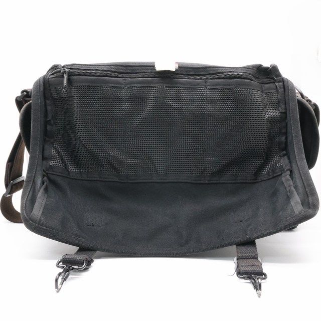 15.9L ブラック｜大容量×高耐久キャンバス｜カメラ収納