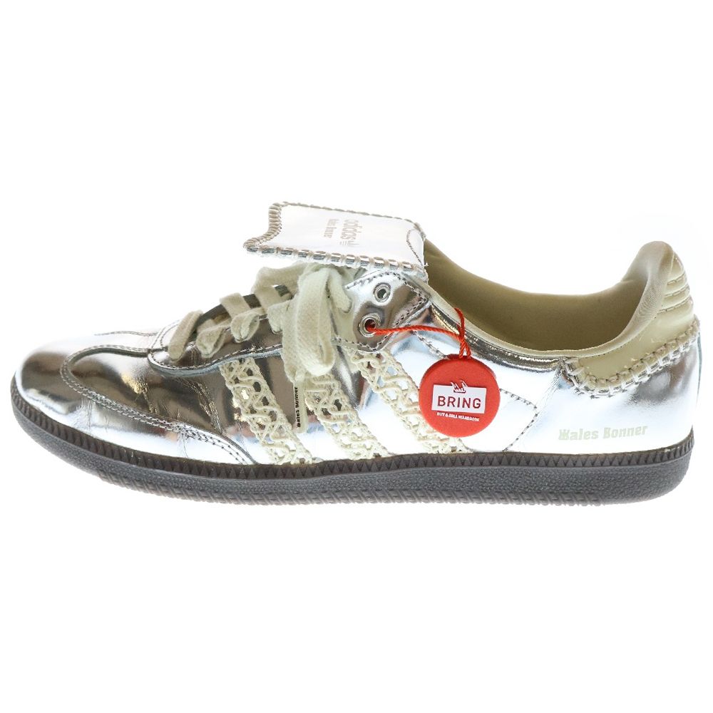 adidas Originals アディダスオリジナルス ×Wales Bonner WB SILVER SANBA ウェールズボナー メタリックシルバー サンバ ローカットスニーカー シルバー US10|28cm IG8181