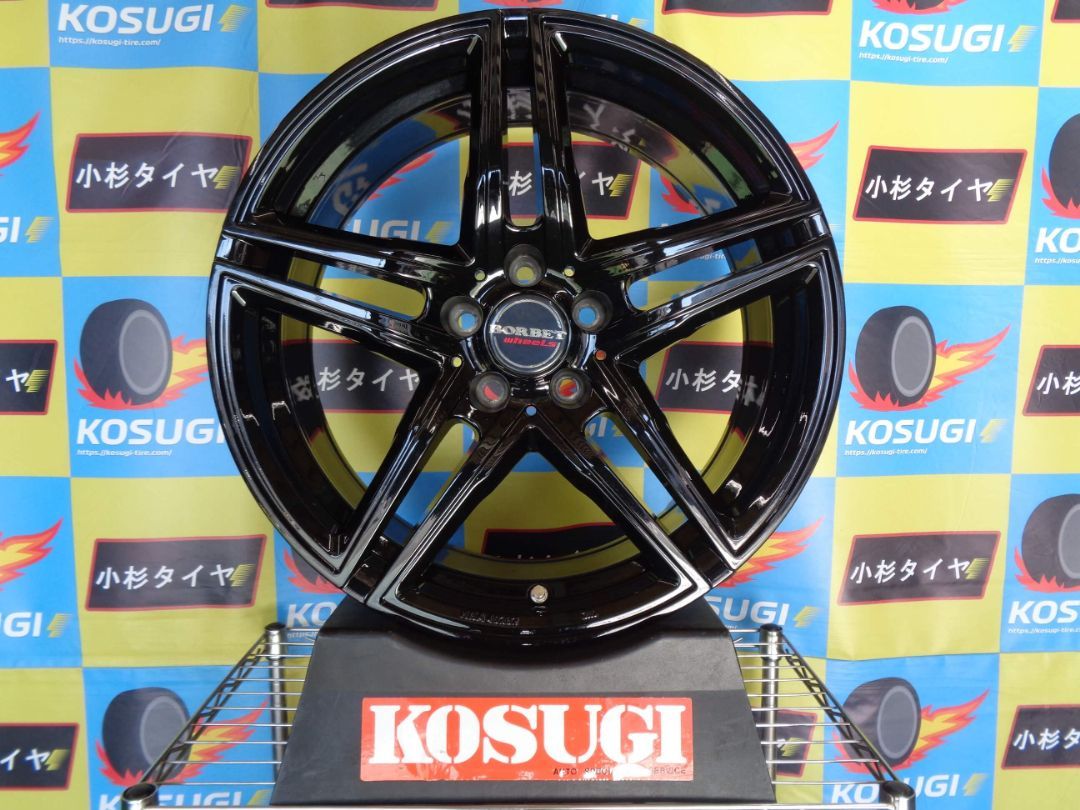 ボルベット　プレミアムXRT　8J-18　5H112　+21　ポルシェ　マカン　ホイール　エアーセンサー付き！　4本　神奈川県