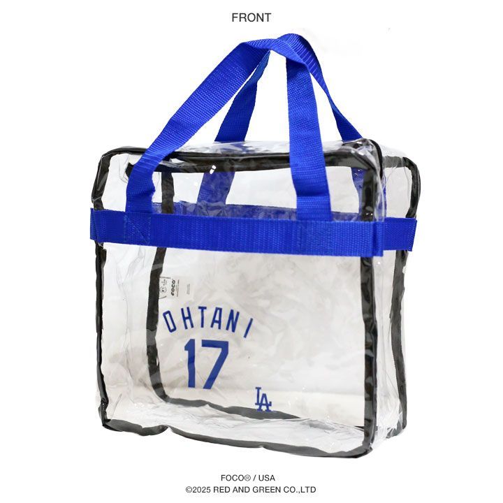 新品未使用品 ロサンゼルスドジャース　大谷翔平17バックパック FOCO MLB FOCO フォコ MLB ロサンゼルス ドジャース 公式 大谷翔平 トートバッグ