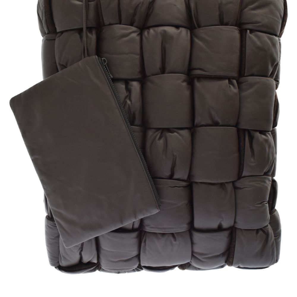 ボッテガヴェネタ　Padded Quilted Leather Tote Bag Bottega Veneta - Padded Quilted Leather Tote Bag - Brown