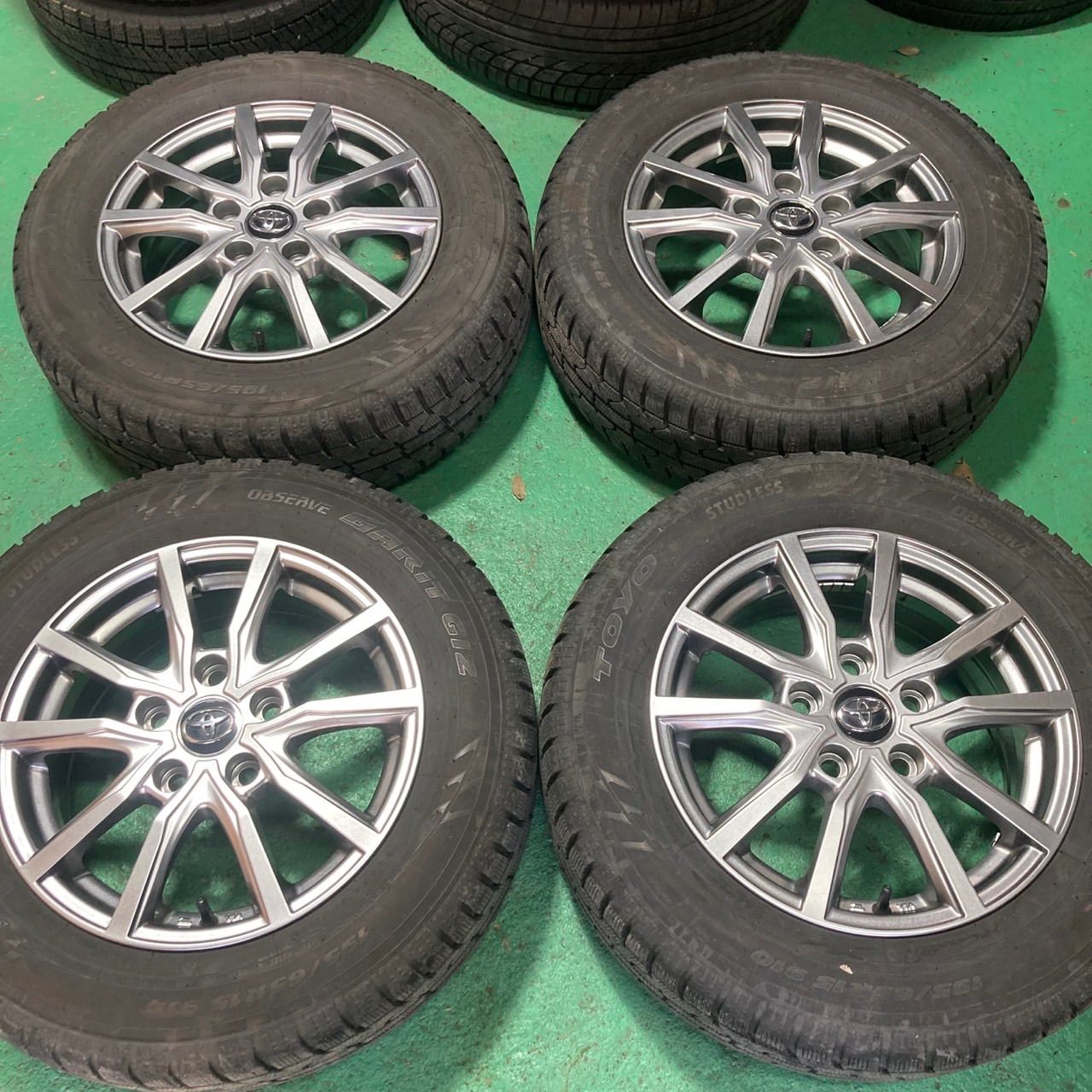 スタッドレス SR 15インチ 6j 50 PCD114.3 トーヨー GIZ 195|65R15 2025年 ノア ヴォクシー