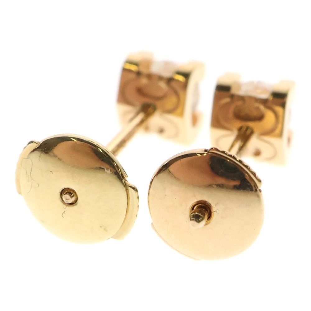 Cartier カルティエ C ドゥ カルティエ ピアス K18PG ピンクゴールド 1Pダイヤモンド 0.18carat 両耳