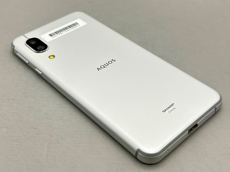 【中古】SHV45-u AQUOS sense3【美品 利用制限】 SIMフリー シルバーホワイト UQmobile  アクオス  J678895-スマートホン スマートフォン スマホ 携帯電話 白ロム 本体 格安