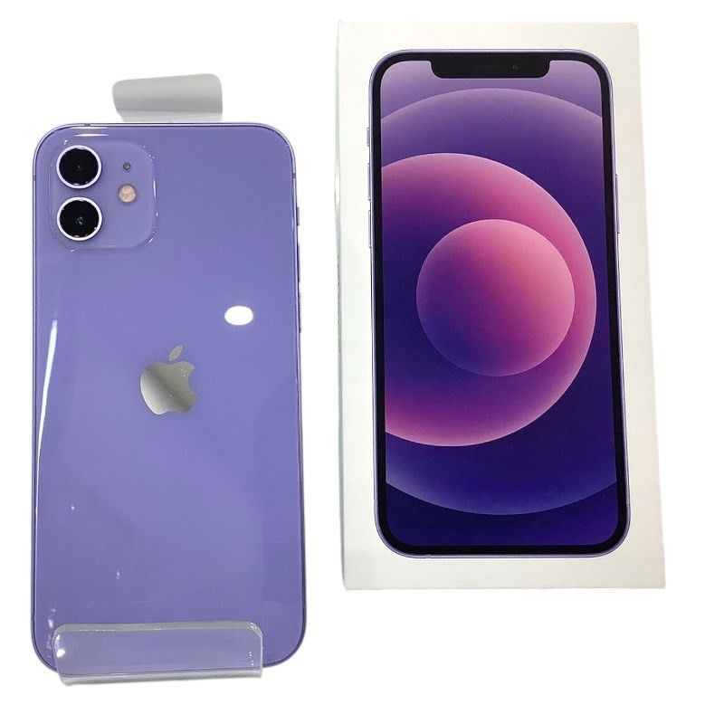 Apple iPhone 12 バッテリー86% 本体　SIMフリー　パープル Apple iPhone 12 バッテリー86% 本体 SIMフリー パープル Apple
