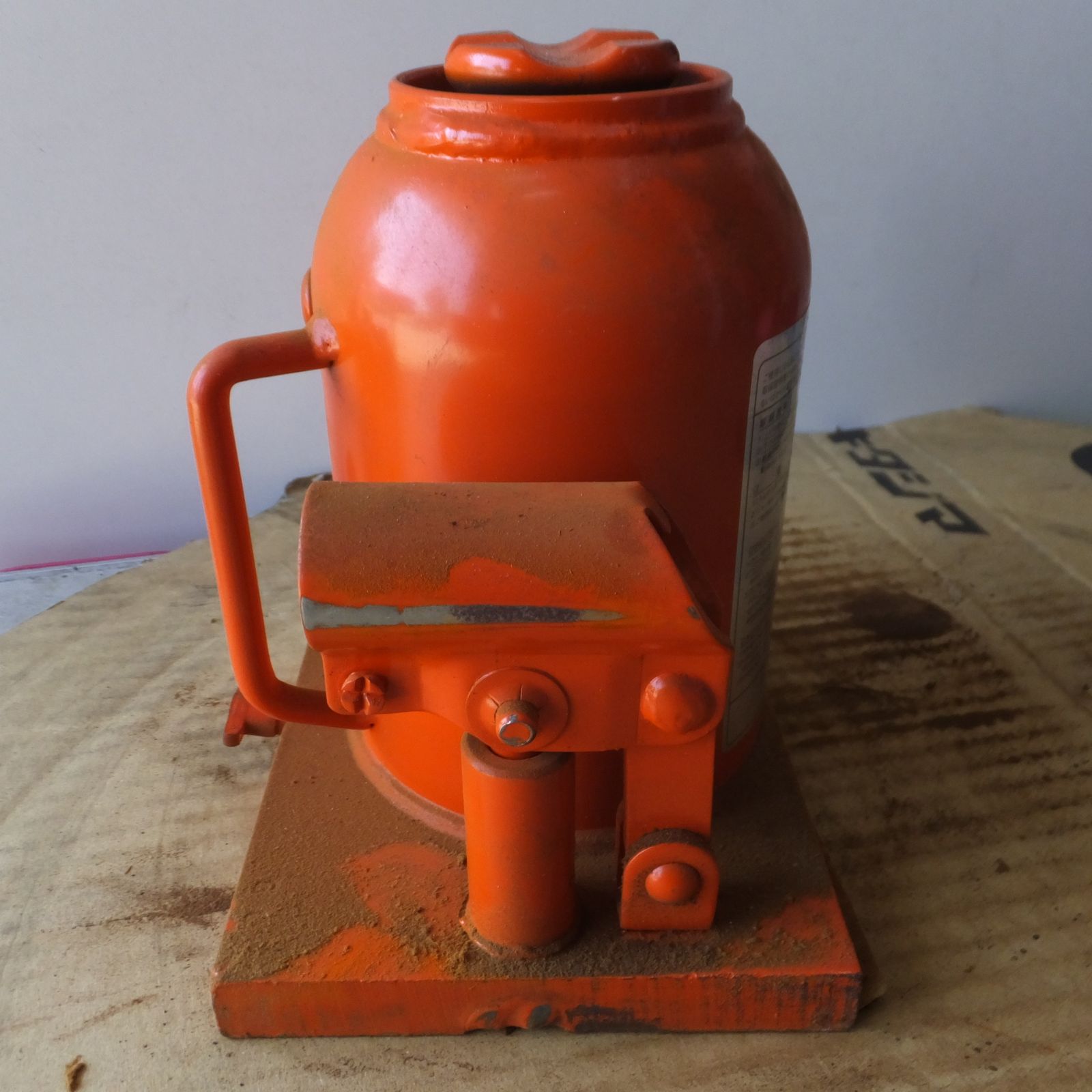 ◆マサダ 油圧ジャッキ HPD-10-2 工具 10TON 10ton 10トン 10000kg 油圧式 オイル だるま ダルマ 車載 自動車 点検 整備 6 ◆ FFCRYSTALESIA_COM