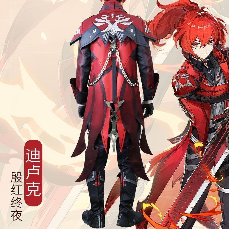 新品未使用 原神 ディルック・ラグヴィンド レッドデッド・オブ 