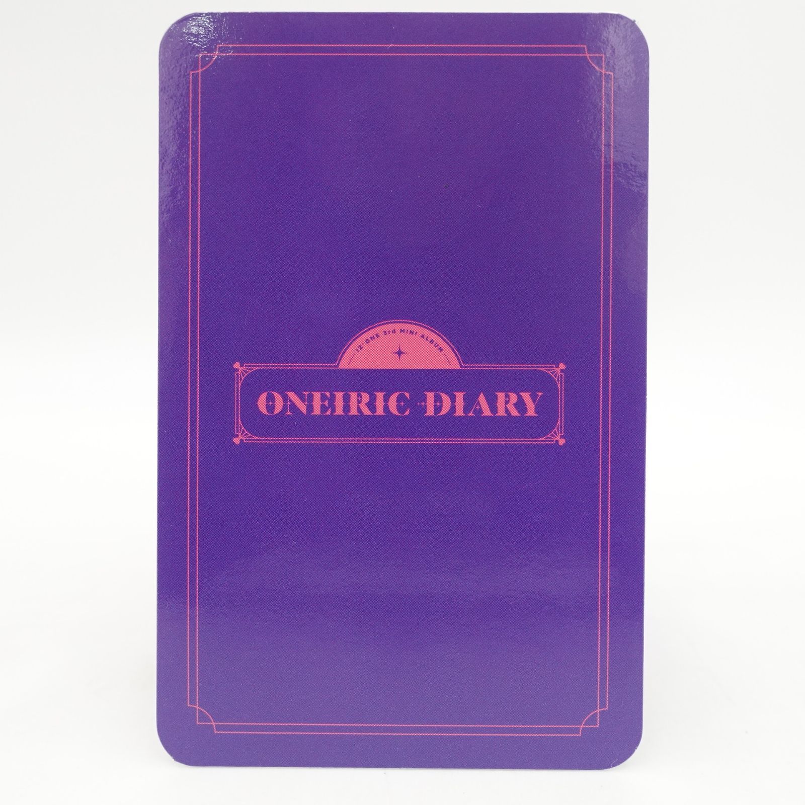 IZ*ONE ウォニョン oneiric diary トレカ フォト カード WONYOUNG