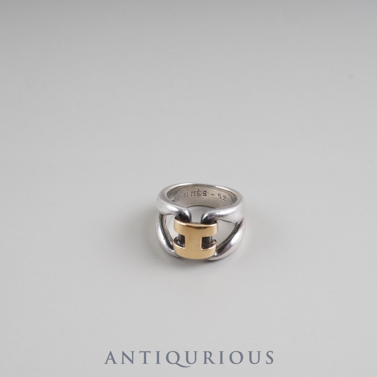 エルメス リング ヒストリー #52 10.5号 SV925/750 - メルカリ