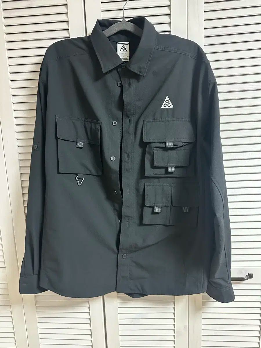 acg トレイル シャツ ブラック 2xl