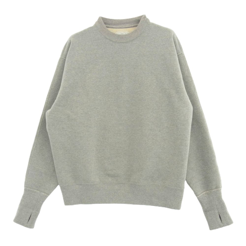 アンライクリー　グレー トレーナー・スウェット Unlikely Split Raglan Sleeve Crew | Unlikely(アンライクリー
