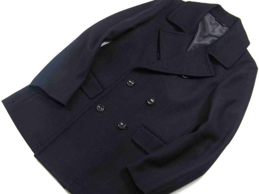 CERRUTI 1881 セルッティ メルトン チェスターコート 日本製 ネイビー チェルッティ ｜ 秋冬