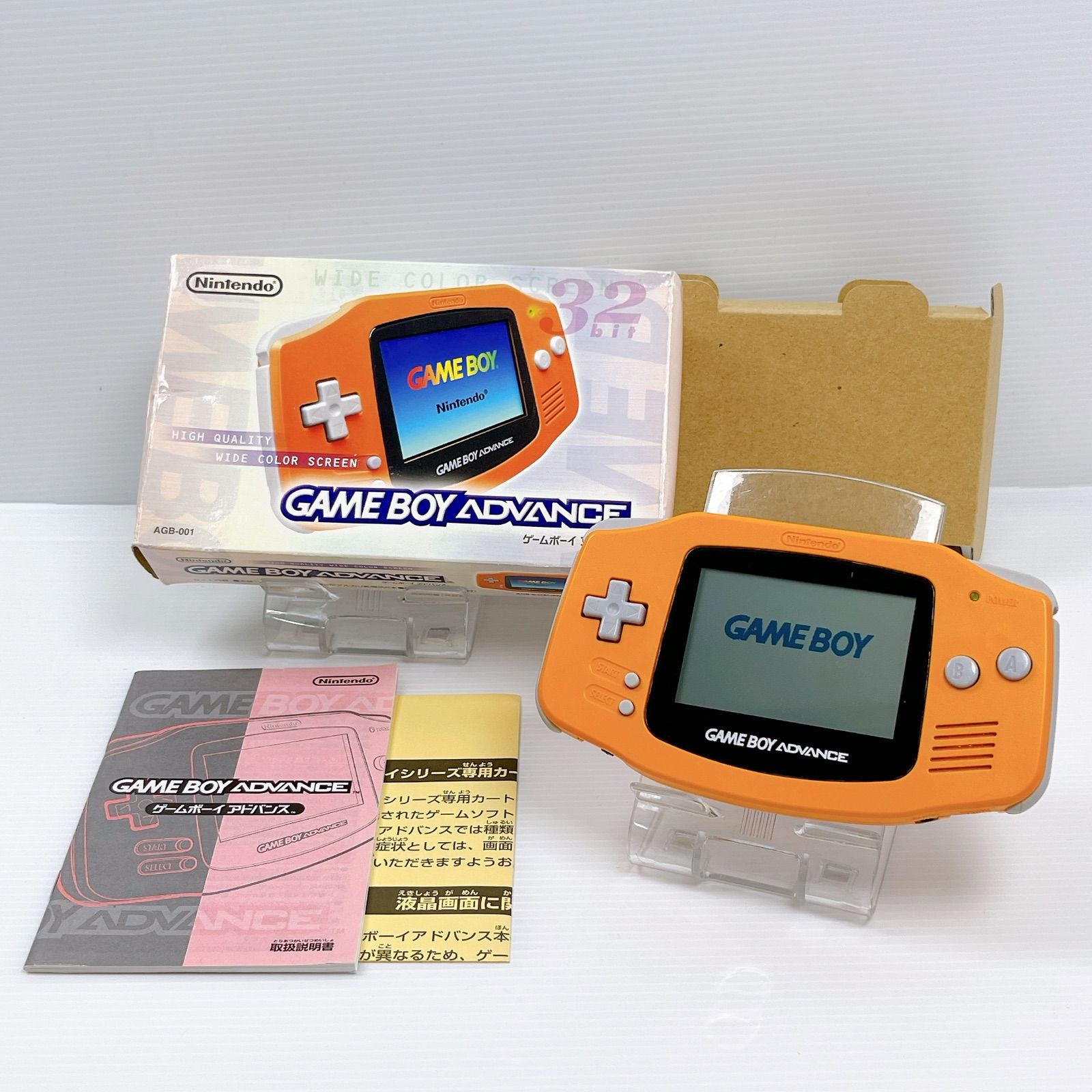 ゲームボーイ - (本体)ゲームボーイアドバンス GAMEBOY ADVANCE オレンジ(AGB-S-OAJ) 任天堂 ゲームボーイ - (本体) GAMEBOY ADVANCE(ゲームボーイアドバンス