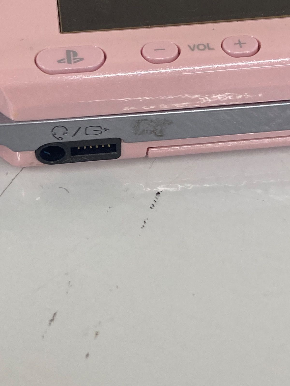 通電未確認】PSP PSP-3000 本体 ピンク ゲームソフト付き