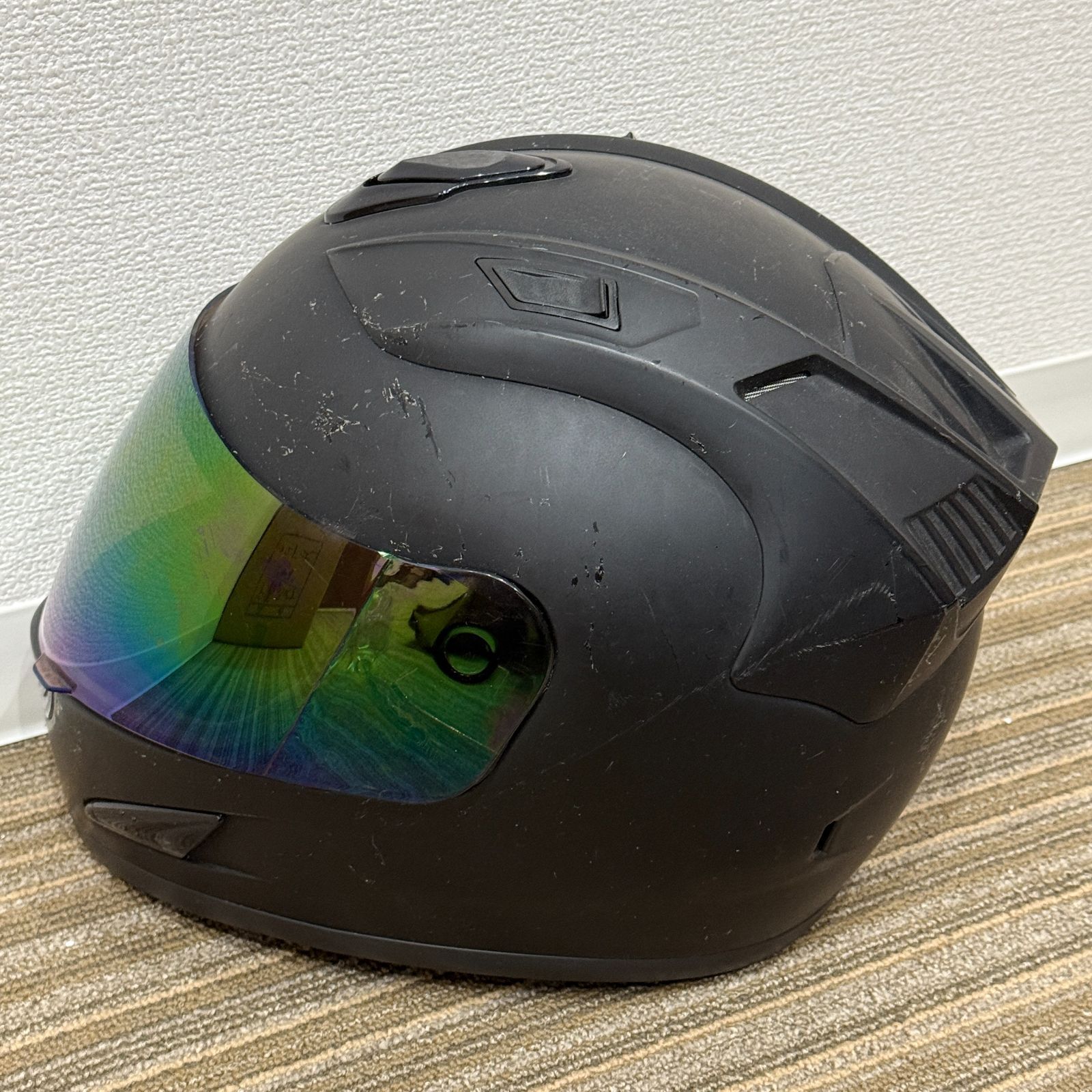 ネオライダース フルフェイス-ヘルメット-クリアレンズ付き-Mサイズ-NR-7 NEORIDERS ネオライダース バイク ヘルメット フルフェイス ZX7
