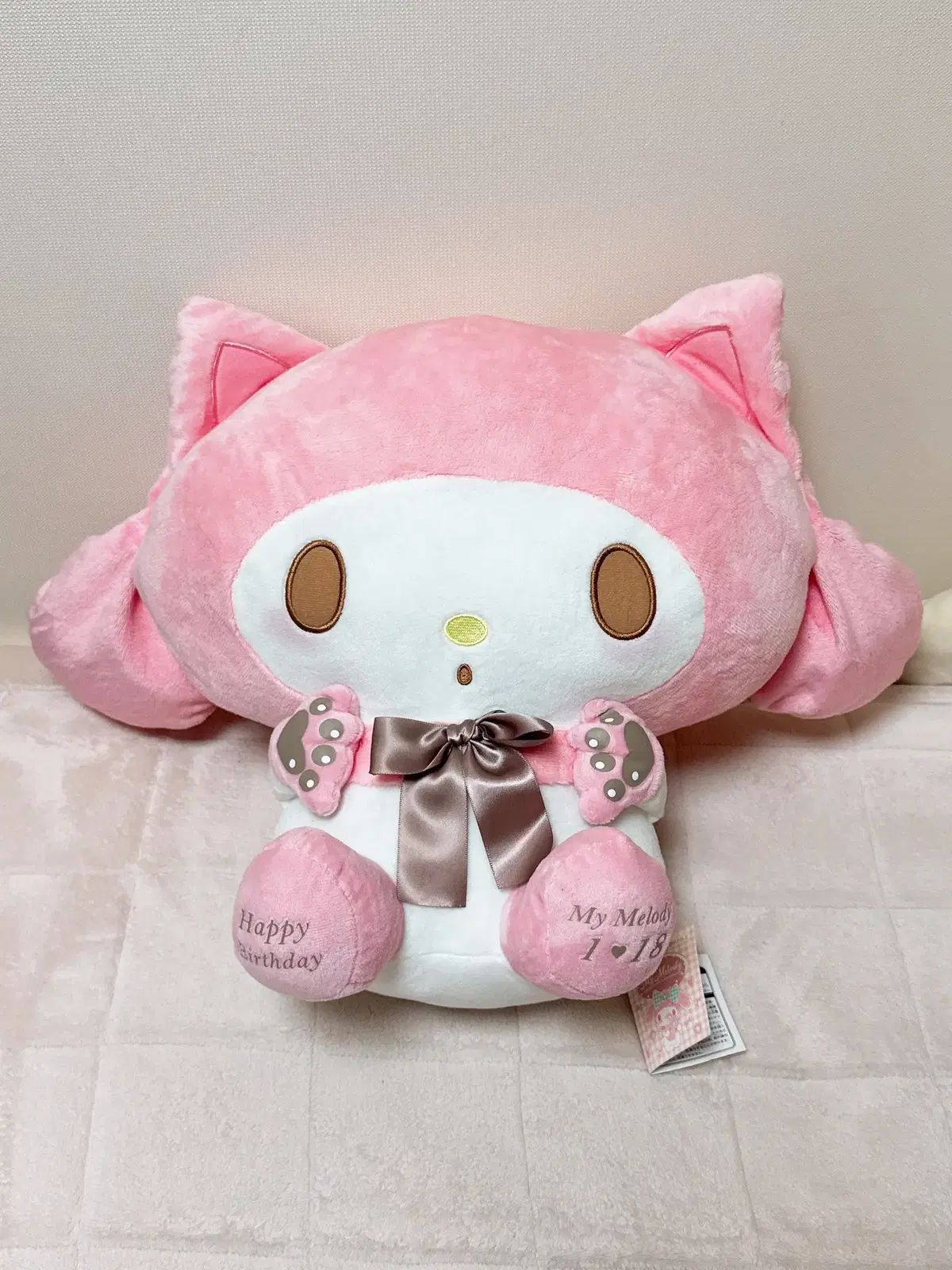 サンリオ マイメロディ 誕生日 記念 大型 猫 人形 サンリオ マイ