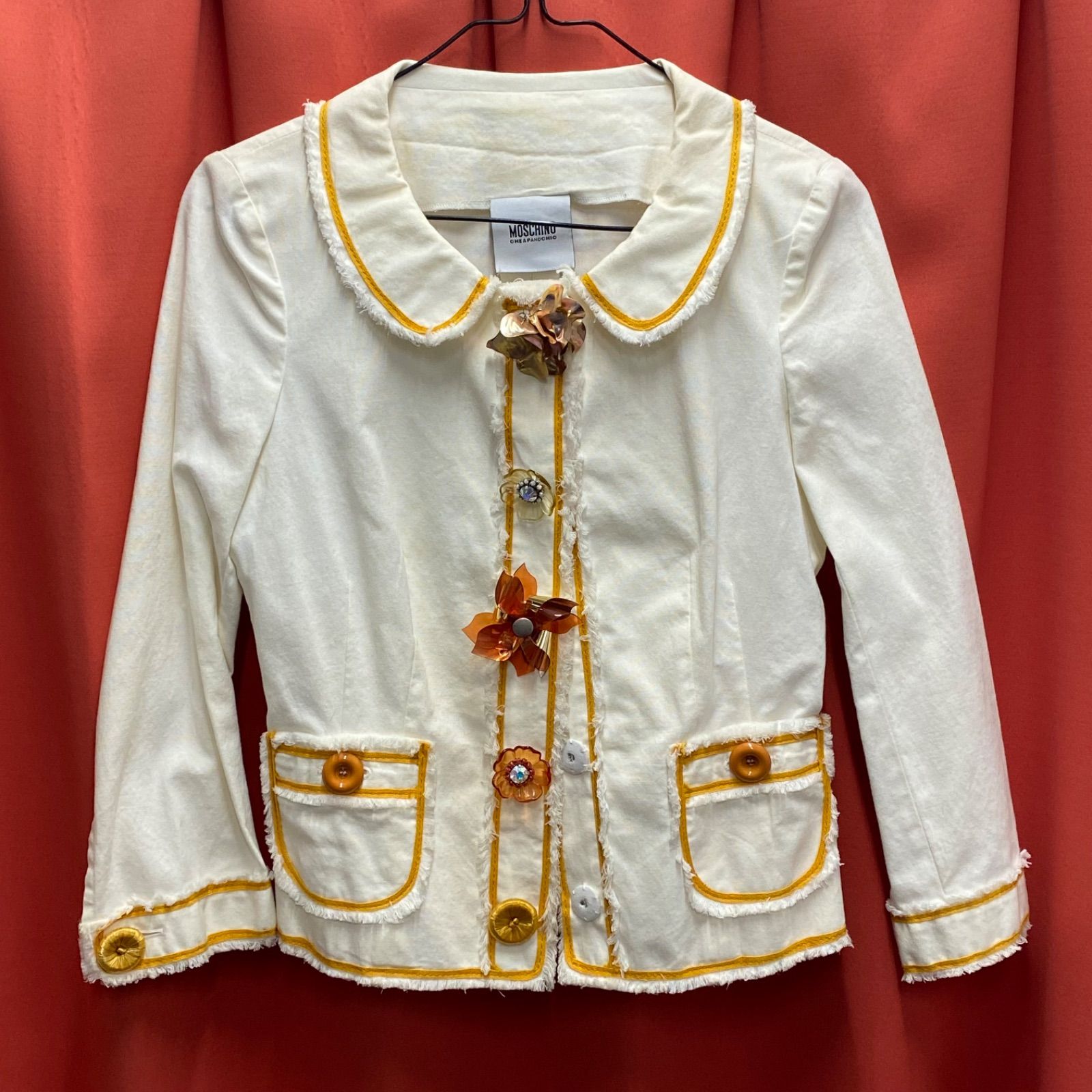 “MOSCHINO モスキーノ　短丈　ジャケット” 中古・古着通販】MOSCHINO CHEAP AND CHIC (モスキーノ チープ
