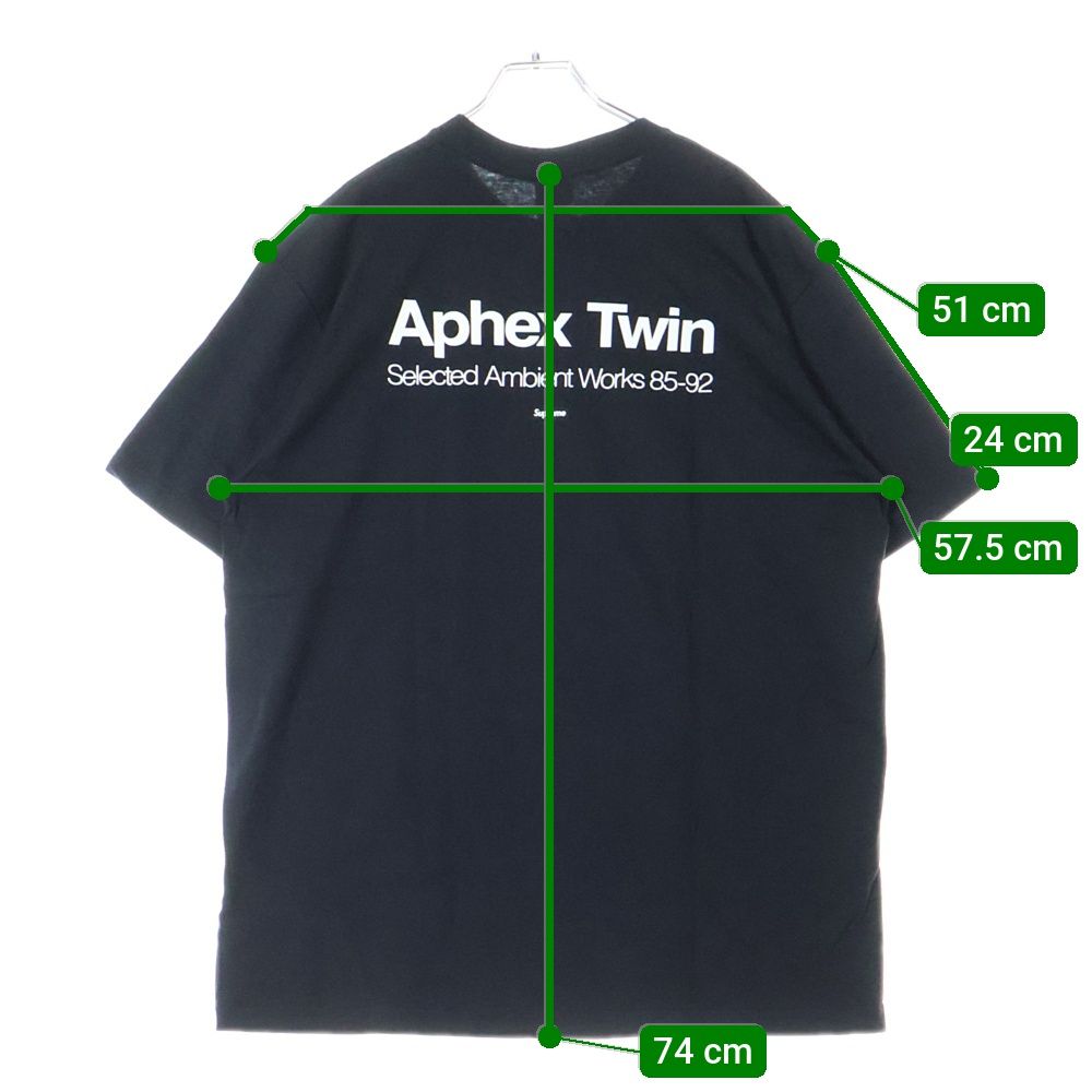 Supreme Aphex Twin Ambient Works 黒 supreme aphex twin ambient works tee black – único13