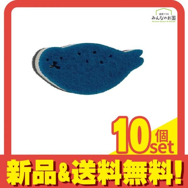 マーナ キッチン用 あざらしスポンジ ネイビー 入 K 700 NV セット