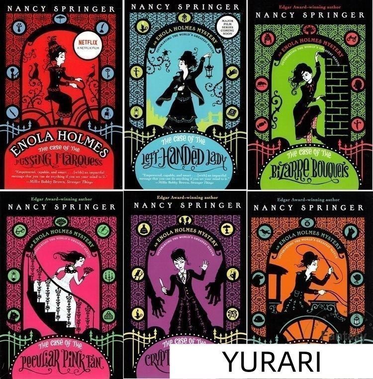 【新品未使用】An Enola Holmes Mystery 6冊　英語絵本 洋書#602