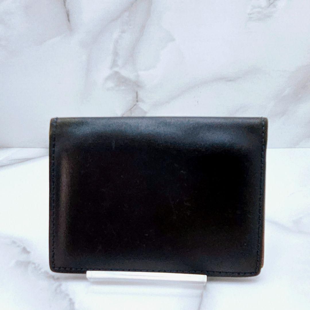 GANZO コードバン カードケース ブラック 定期入れ