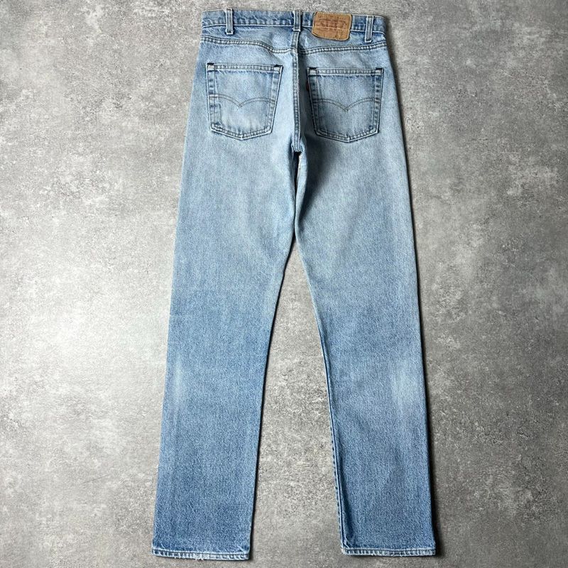 パンツ 80s Levi's 505-0217 W40L32 古着 80s Levi's 505-0217 濃紺 ブルー デニム パンツ ジーンズ