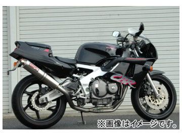 2輪 ヤマモトレーシング spec-A マフラー TI4-1 UP-TYPE チタン98×416 品番：10403-11TTR ホンダ CBR400RR 1990年～