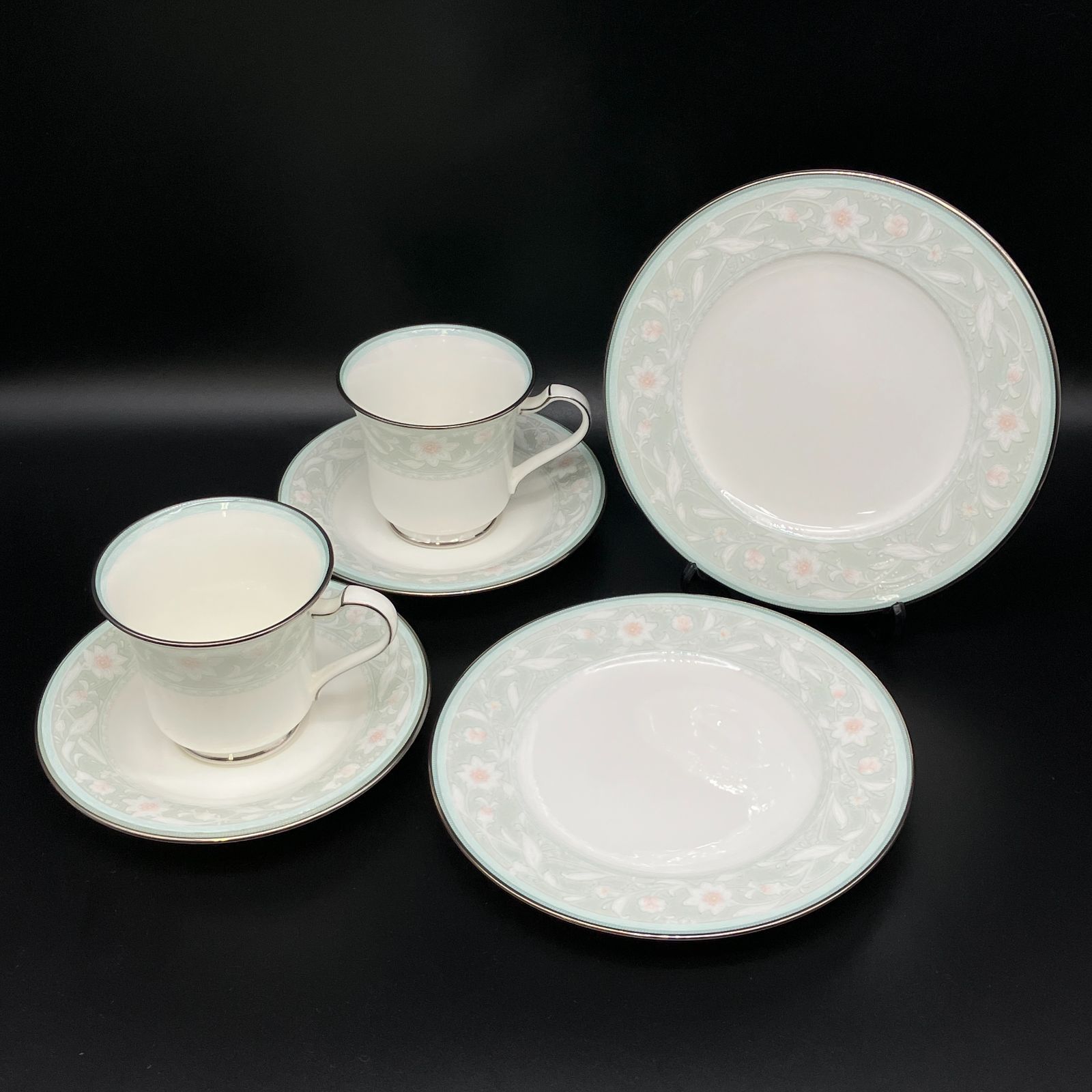 Noritake FAIRMONT ノリタケ フェアモント カップ＆ソーサー プレート 食器 2客セットD-4316 - メルカリ